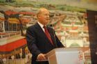 Prince Amyn Aga Khan speaking at the opening of the Treasures of the Aga Khan Museum exhibit in Singapore on 18 July 2012. - Pho Prince Amyn Aga Khan speaking at the opening of the Treasures of the Aga Khan Museum exhibit in Singapore on 18 July 2012. - Pho